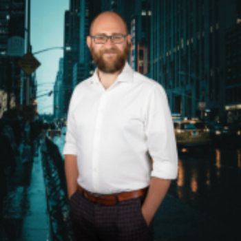 portret van Ralph Man voor auteur box blogs